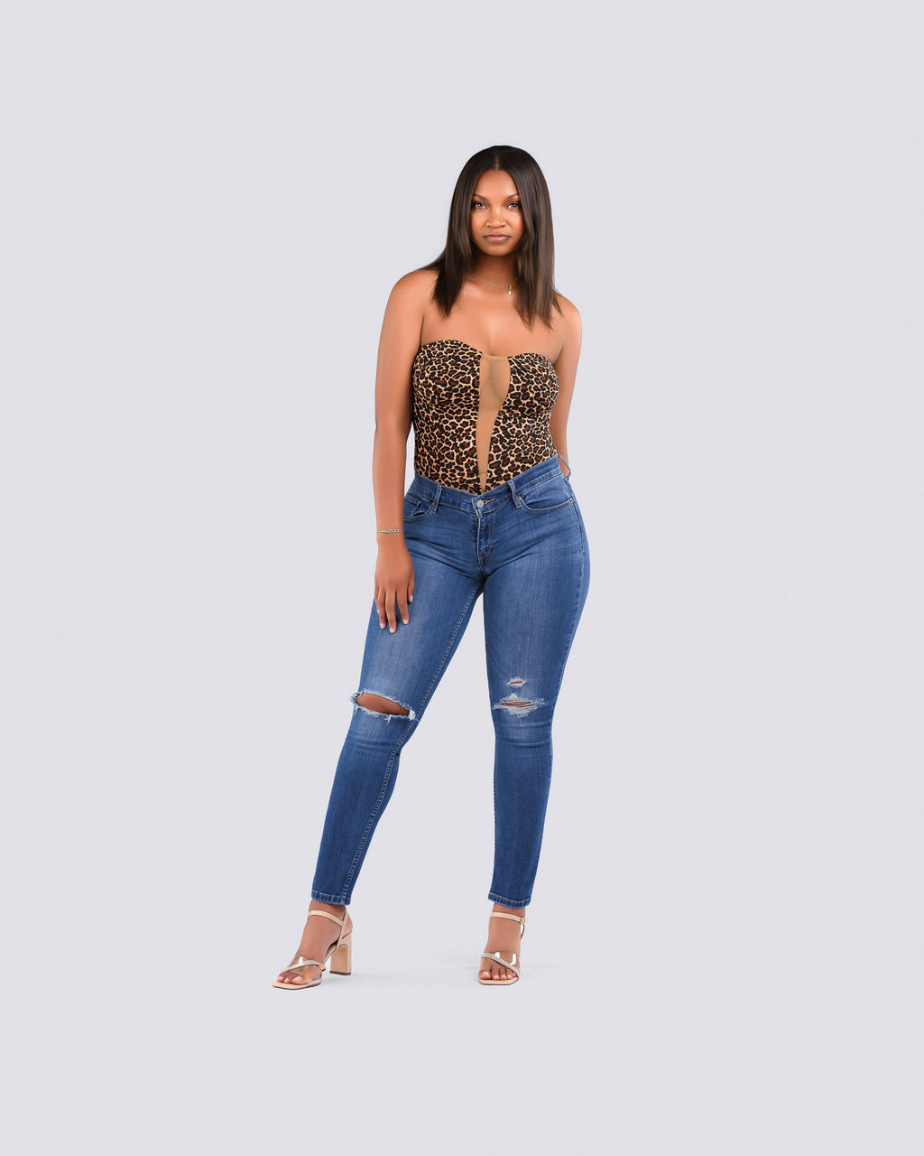 Cheetah Print Bodysuit